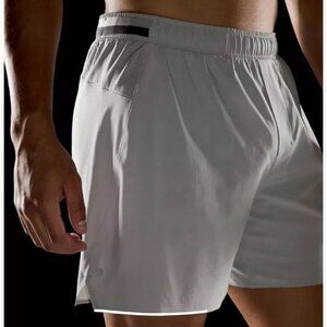 Lululemon Surge Short *6" Updated Light Gray size M